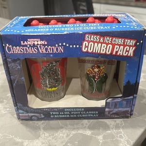 New in Box National Lampoon’s Glass & Ice Cube Tray